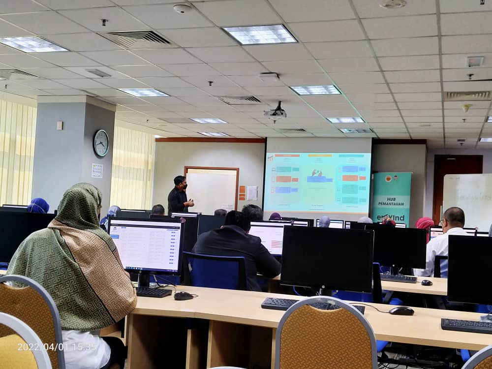 PELAKSANAAN BENGKEL PEMANTAUAN SISTEM EMYIND BIL. 1 SIRI 4 TAHUN  2022 DI PERINGKAT KEMENTERIAN, JABATAN DAN AGENSI