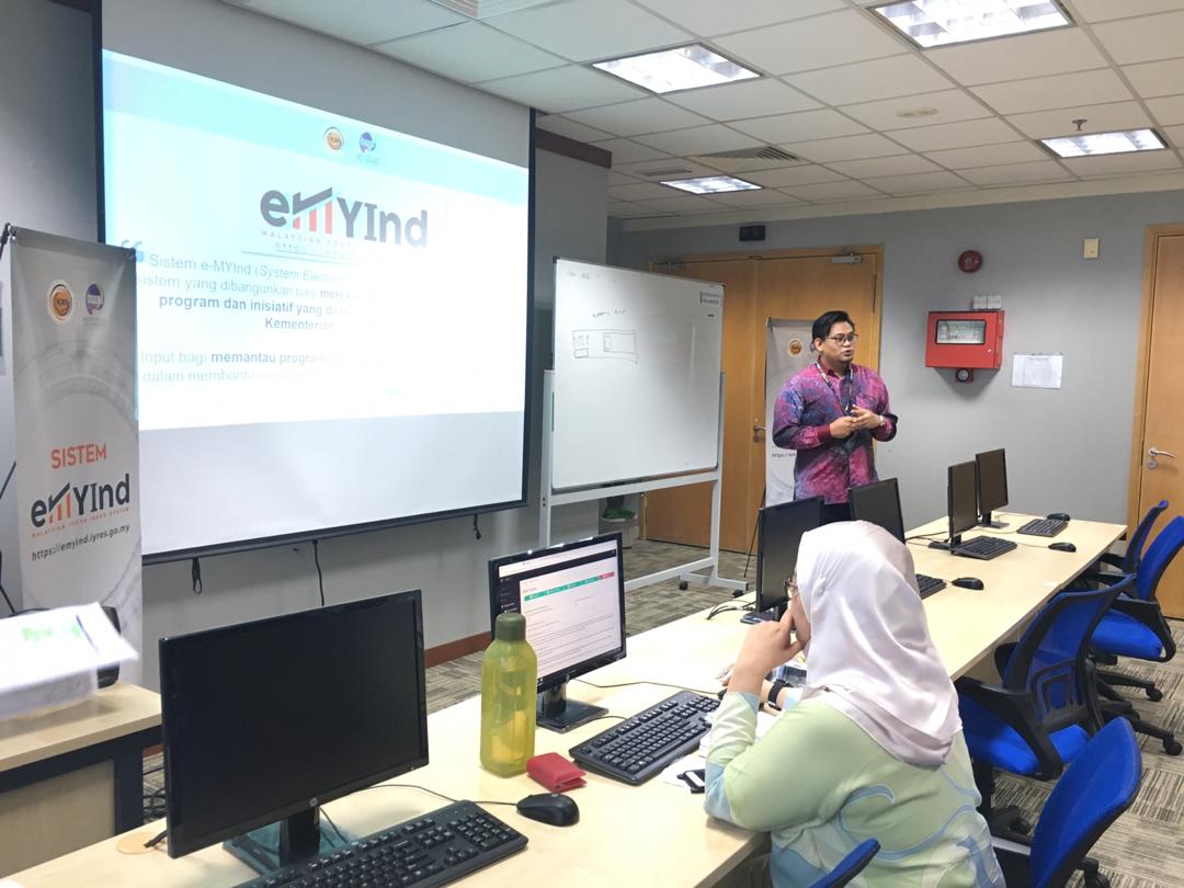Bengkel Celik Data Belia Siri 1 : Sistem e-MYInd Peringkat Kementerian Belia dan Sukan 